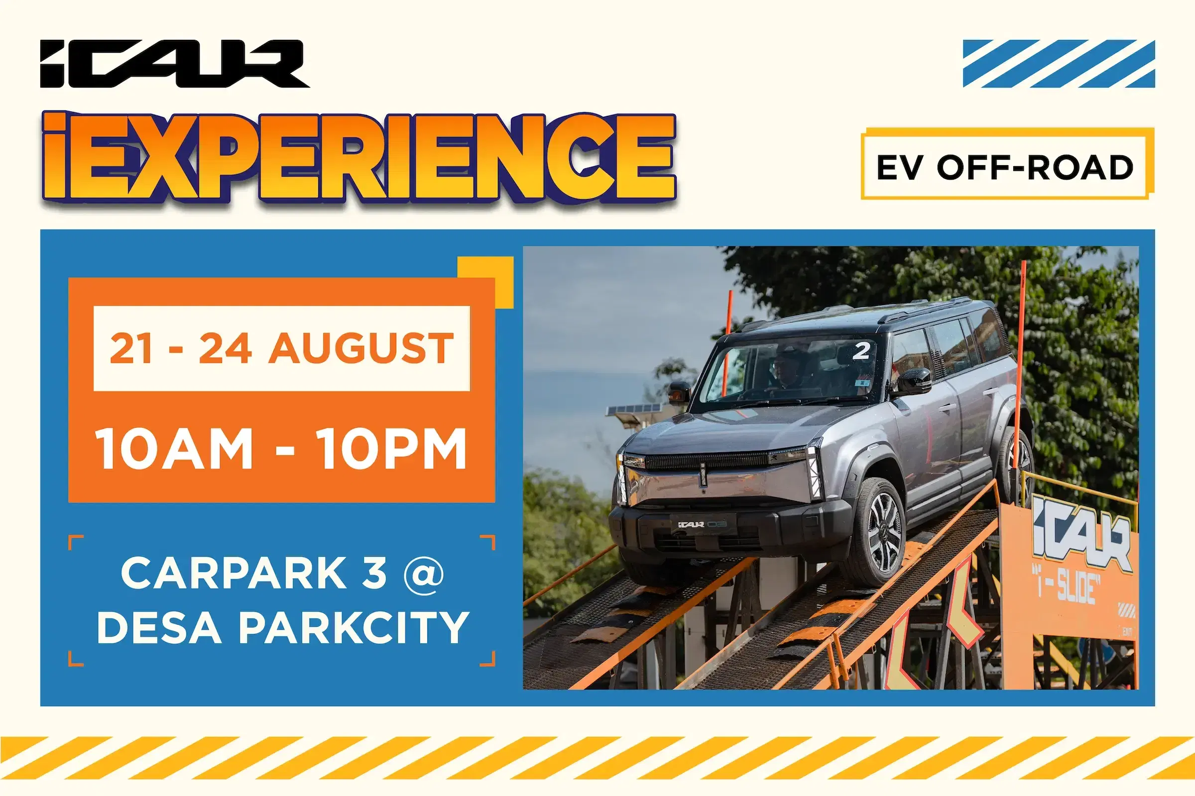 The iCAUR iExperience Adventure Playground is back in town!